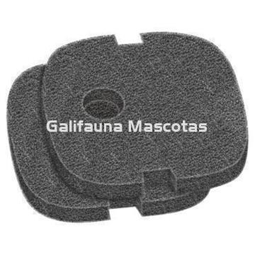 2 Recambios esponja negra para Filtro exterior SERA fil bioactive. - Imagen 1