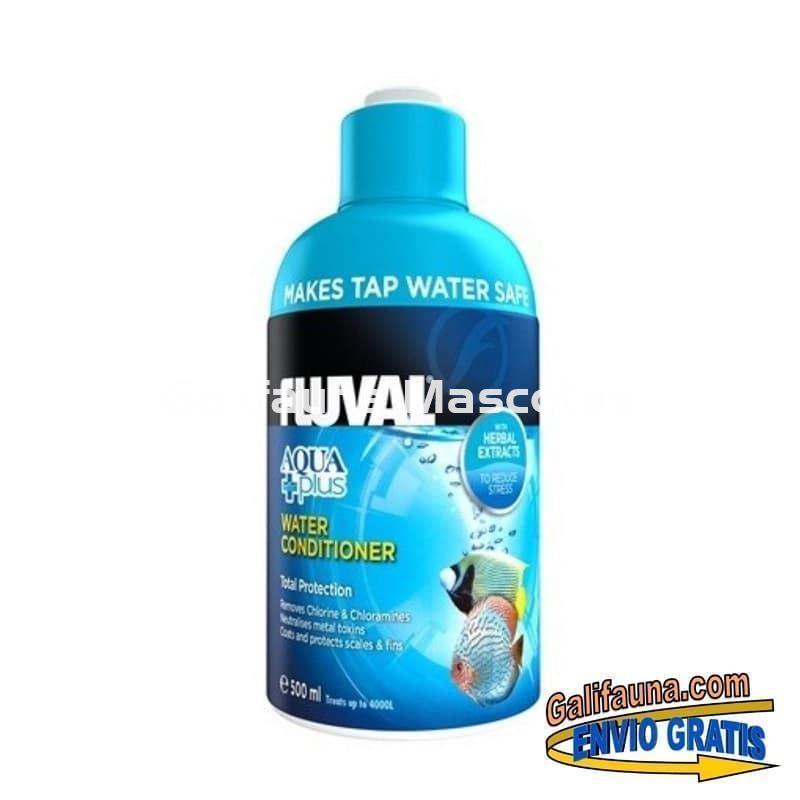 ACONDICIONADOR DE AGUA AQUAPLUS FLUVAL.  El agua del grifo será segura para los peces - Imagen 3