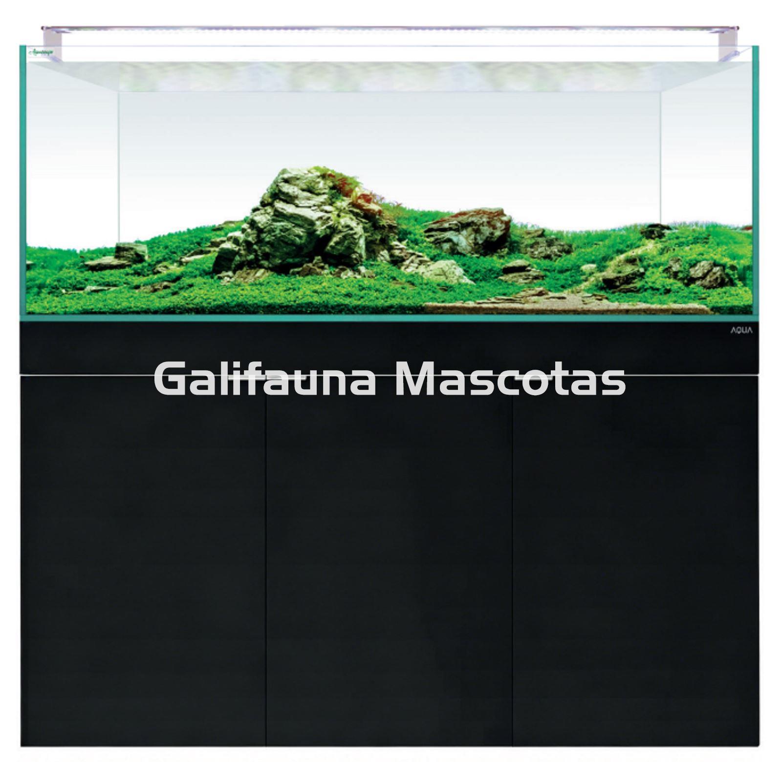 Acuario Kit AQUASCAPE RGB PRO EXTRA-CLARO 410 + MESA AQUA STAND - Imagen 1