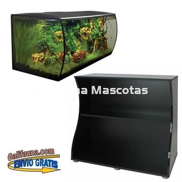 ACUARIO + MESA KIT FLUVAL FLEX 123 litros.  "El diseño y la elegancia en un solo acuario." - Imagen 2