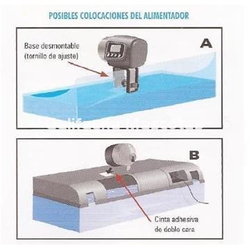 Alimentador automatico para acuarios. - Imagen 2