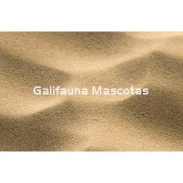 Arena fina clara para acuarios 1 kg. - Imagen 1