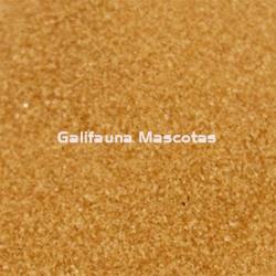 Arena fina NARANJA para acuarios y terrarios. - Imagen 2