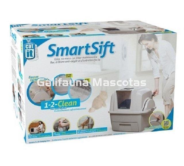 Bandeja arenero Sanitaria  AUTOMÁTICA SMARTSIFT CATIT. - Imagen 4