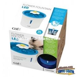 Bebedero Fuente FLOWER FOUNTAIN LED 3 Litros CATIT - Imagen 2