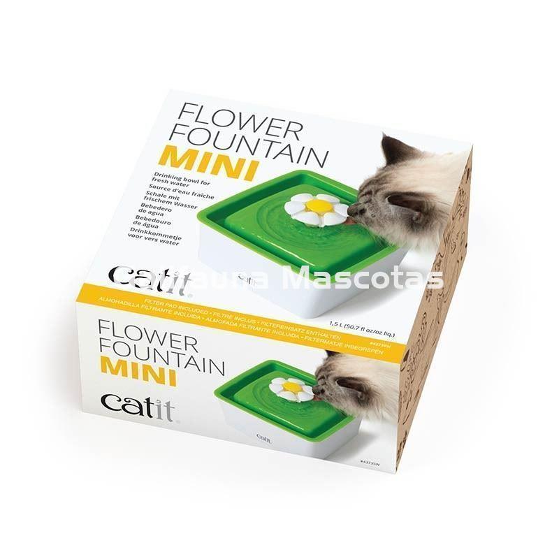 Bebedero Fuente MINI FLOWER FOUNTAIN  1.5 Litros CATIT - Imagen 3