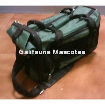 Bolso impermeable verde para perro raza pequeña. - Imagen 2