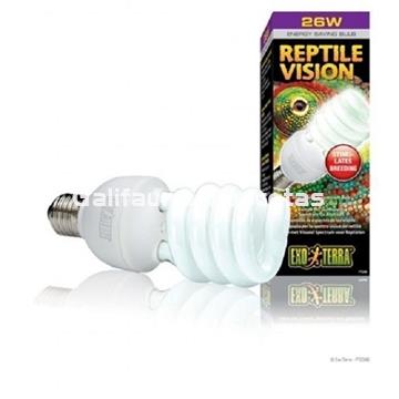 Bombilla bajo consumo de dia para terrarios REPTIL VISIÓN de EXO TERRA. - Imagen 2