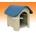 Caseta de resina para perro 60 x 74 x 76 - Imagen 1
