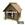 Caseta madera con techo impermeable para perro L72 x  F76 x  A72 Cms. - Imagen 1