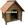 Caseta madera con techo impermeable para perro  L84  x F101 x  A86.5 Cms. - Imagen 2