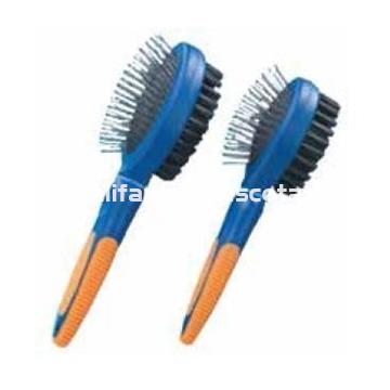 Cepillo doble pequeño Confortline para perros, gatos y roedores. - Imagen 1