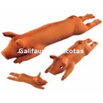 Cerdo en latex con sonido. Juguete perro - Imagen 1
