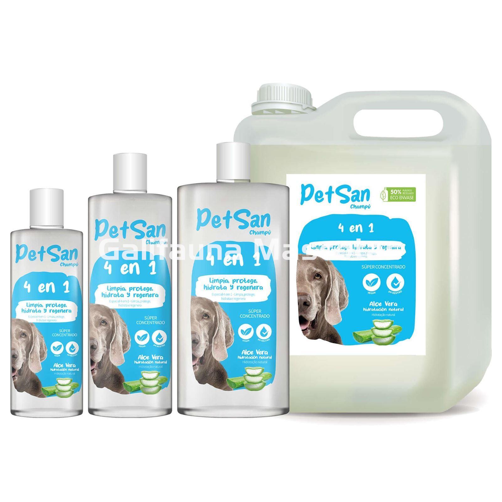 Champú 4 en 1 con Aloe Vera para perros PetSan - Imagen 5