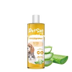 Champú antilágrimas con Aloe Vera para perros y gatos PetSan - Imagen 1