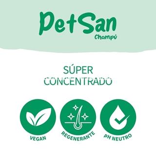 Champú de aceite de visón con Aloe Vera para perros PetSan - Imagen 2