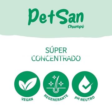Champú de aceite de visón con Aloe Vera para perros PetSan - Imagen 2