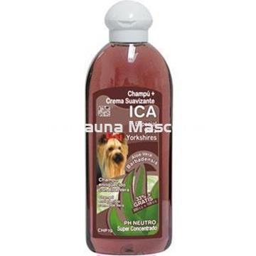 Champu Ica para Yorkshire. Aloe vera. PH Neutro. - Imagen 1