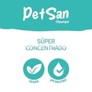 Champú para pieles sensibles con Aloe Vera para perros PetSan - Imagen 2