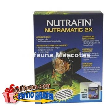 Comedero automatico NUTRAMATIC 2X para acuarios. Alimentador 2 tomas diarias - Imagen 1
