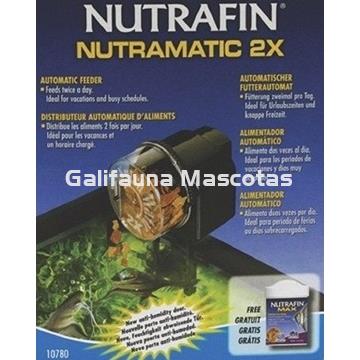 Comedero automatico NUTRAMATIC 2X para acuarios. Alimentador 2 tomas diarias - Imagen 2