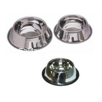 Comedero inox antideslizante para perro y gato. - Imagen 1