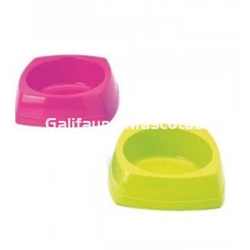 Comedero roedores de plastico mediano. Colores surtidos. - Imagen 1