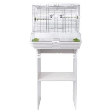 CONJUNTO JAULA+MESA VISION M01.  61 x 38 x 131 cm. "La jaula mas limpia del mercado" - Imagen 2