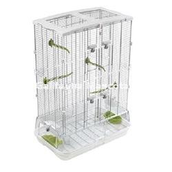 CONJUNTO JAULA+MESA VISION M02.  61 x 38 x 166,5 cm. "La jaula mas limpia del mercado" - Imagen 2