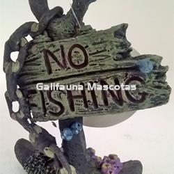 Decoración Ancla "No Fishing". - Imagen 2