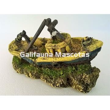 Decoración Barco de Pesca a motor de bajura. - Imagen 1