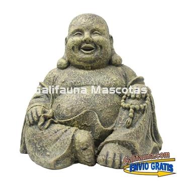 Decoracion Buda sonriente. Ornamento para acuarios. - Imagen 1