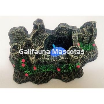 Decoración Castillo con piedra difusora. - Imagen 1