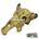 Decoracion cráneo de toro de 24 cm de largo. Ornamento para acuarios. - Imagen 1