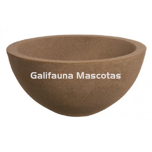 Decoración fuente para estanque CUENCO  SAND STONE. - Imagen 2
