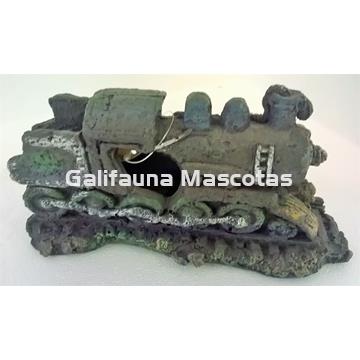 Decoración Locomotora de Vapor Grande. - Imagen 1