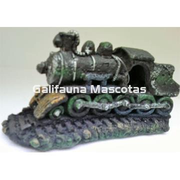 Decoración Locomotora de Vapor Grande. - Imagen 2