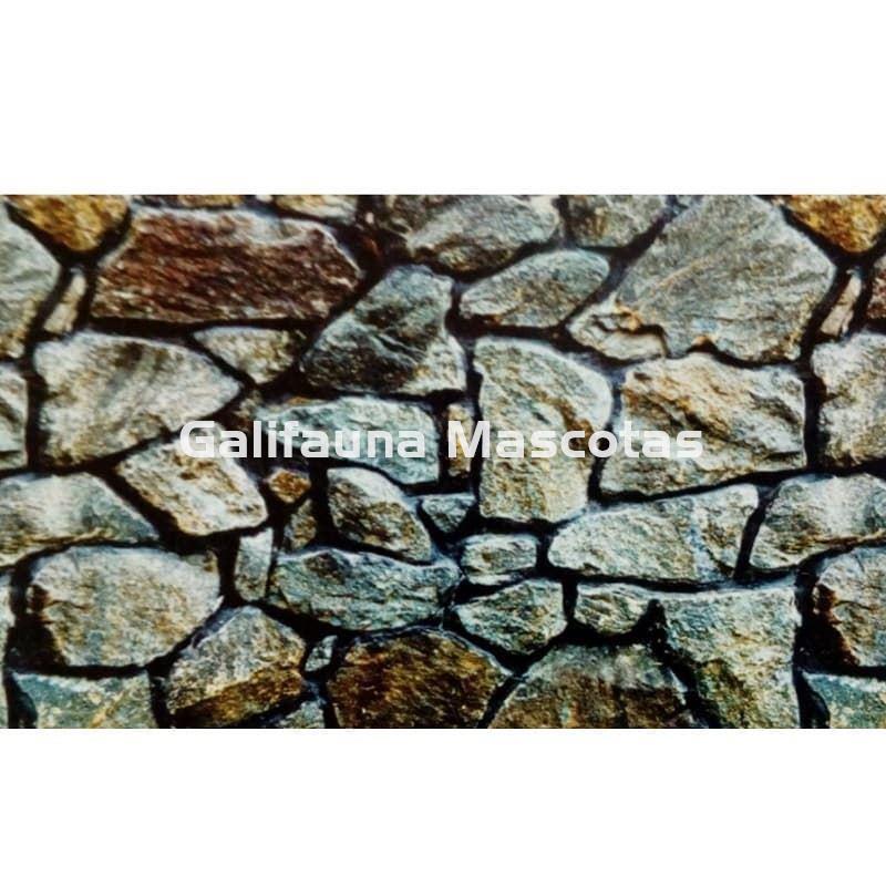 Fondo decorativo de acuario Penumbra / Rocas.  Alto especial. - Imagen 3