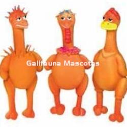 Gallina en latex "cool". Juguete perro - Imagen 1