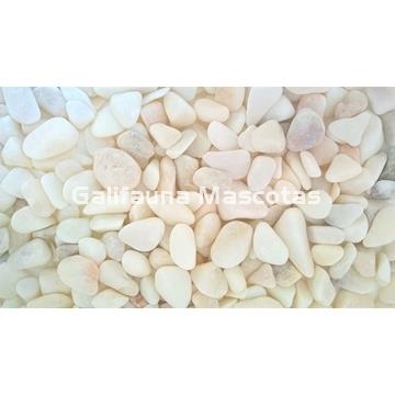 Grava grande de cantos rodados de mármol. - Imagen 2