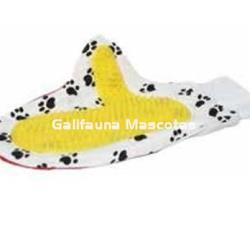 Guante de tela con base de goma para baño. - Imagen 1