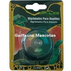 Higrómetro analógico para terrario de facil instalacion. - Imagen 2