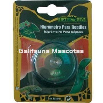 Higrómetro analógico para terrario de facil instalacion. - Imagen 2