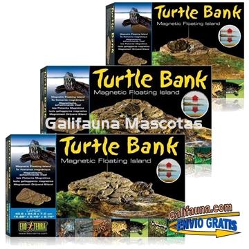 Isla magnética para Tortuguera EXOTERRA. Fijación magnética. - Imagen 1