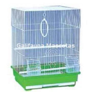 Jaula para pajaros grande modelo vivero. 35x28x46cm - Imagen 1