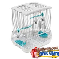Jaula VISION. Modelo S01 de 45,5 x 35,5 x 50 cm. "La jaula mas limpia del mercado" - Imagen 1