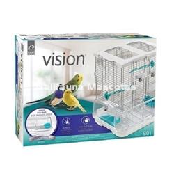 Jaula VISION. Modelo S01 de 45,5 x 35,5 x 50 cm. "La jaula mas limpia del mercado" - Imagen 2