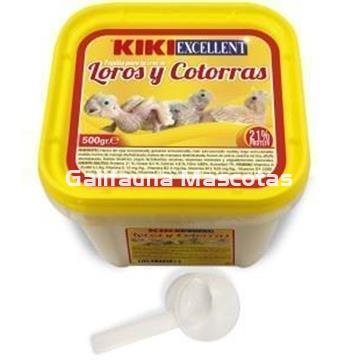 Kiki Papilla de cria para Agapornis, Ninfas y otros loros y cotorras. - Imagen 1