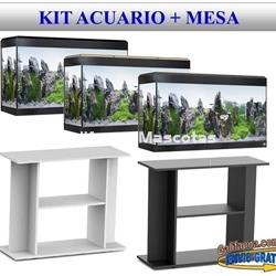 KIT ACUARIO + MESA MODELO LIBRERÍA FLUVAL ROMA 125 LED. - Imagen 1