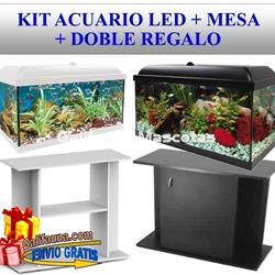 KIT AQUALED + MESA 100 L. + DOBLE REGALO. - Imagen 1